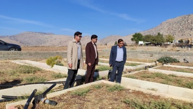 بازدید میدانی مسئولان ارشد مرکز تحقیقات برای اجرای طرح‌های تحقیقاتی، گیاهان دارویی و مزرعه زعفران