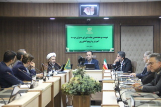 معارفه معاون اداری و مالی مؤسسه با تأکید بر ارتقای ساختار، انگیزه‌ بخشی و تقویت ارتباطات سازمانی