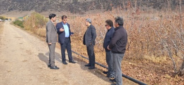 بازدید مسئول دبیرخانه الگوی کشت کشور از طرح‌های تحقیقاتی ایستگاه چرداول
