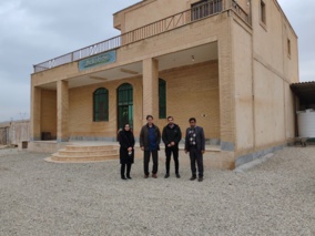 بازدید کارشناسان از ایستگاه پخش سیلاب بر آبخوان چنداب ورامین