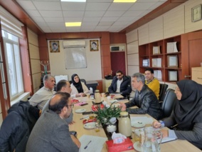 جلسه مشترک مرکز تحقیقات استان مرکزی و مدیریت باغبانی سازمان جهاد کشاورزی