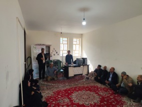 برگزاری انتقال یافته مدیریت و کنترل آفت سن گندم در شهرستان آبدانان