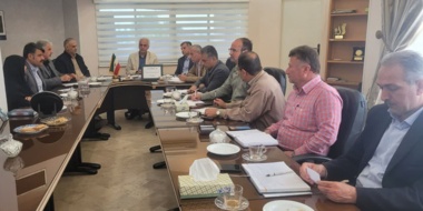 معاون برنامه ریزی و پشتیبانی مرکز تحقیقات و آموزش کشاورزی گلستان در نشست با روسای ایستگاه‌های تحقیقاتی