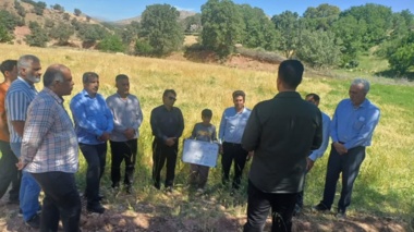 برگزاری رویداد روز مزرعه در  کاکاشرف خرم‌آباد
