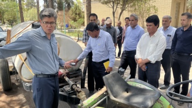 برگزاری کارگاه آموزشی کالیبراسیون سم‌پاش‌ها در شهرستان رفسنجان استان کرمان
