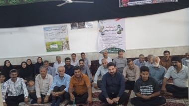 برگزاری کارگاه انتقال یافته تحقیقاتی  با عنوان آمیخته گری  دام در شهرستان دشتستان
