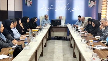برگزاری کمیته استانی طرح مزارع الگویی در بوشهر