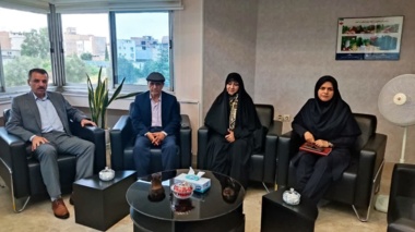حضور محمدتقی امان‌پور از اعضای هیئت مؤسس جهاد سازندگی و پیشکسوتان جهاد