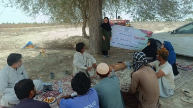 دوره آموزشی مدیریت مزرعه سورگوم در بخش پیر سهراب شهرستان چابهار