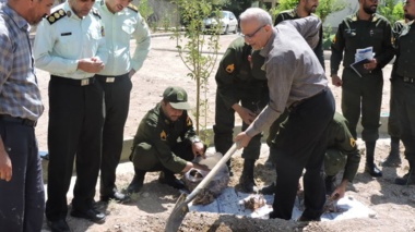 برگزاری دوره آموزشی آشنایی با کاشت زعفران برای کارکنان وظیفه نیروی انتظامی (فراجا) استان مرکزی
