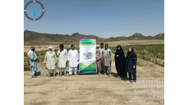 برگزاری یازدهمین کاروان ترویج بهره وری -ویژه الگوی کشت ملی در شهرستان فنوج