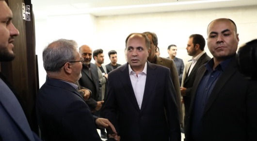 حضور وزیر جهاد کشاورزی در مراسم بزرگداشت پدر رئیس سازمان تات