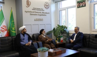 دیدار معاون وزیر و رئیس سازمان تات با نماینده ولی‌فقیه در وزارت جهاد کشاورزی با محوریت هم‌افزایی و هماهنگی در امور فرهنگی