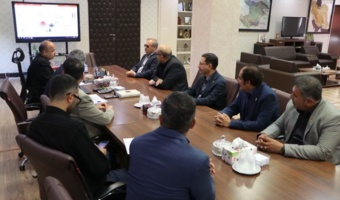 دیدار معاون وزیر جهاد کشاورزی و رئیس سازمان تات، مشاور معاون وزیر و سرپرست امور موسسات و مراکز ملی و استانی، با رئیس سازمان مدیریت و برنامه‌ریزی استان قزوین