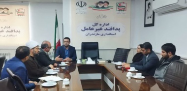 نشست مسئولین مرکز  با مسئولان اداره کل مدیریت بحران و مدیریت پدافند غیرعامل استان