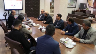 دیدار معاون وزیر جهاد کشاورزی و رئیس سازمان تات، مشاور معاون وزیر و سرپرست امور موسسات و مراکز ملی و استانی، با رئیس سازمان مدیریت و برنامه‌ریزی استان قزوین